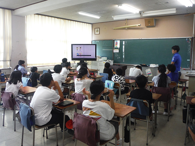 教育機関との連携事業(仙台市立幸町小学校)